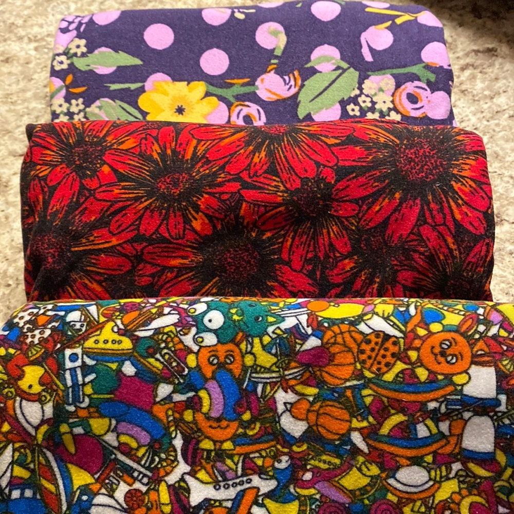 3 pair LuLaRoe leggings